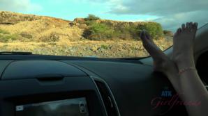 After you fuck in the car, Carmen gets you off at home.